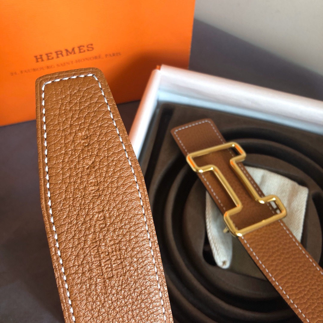 Bagsaaa H**me5 Brown Belt 38mm
