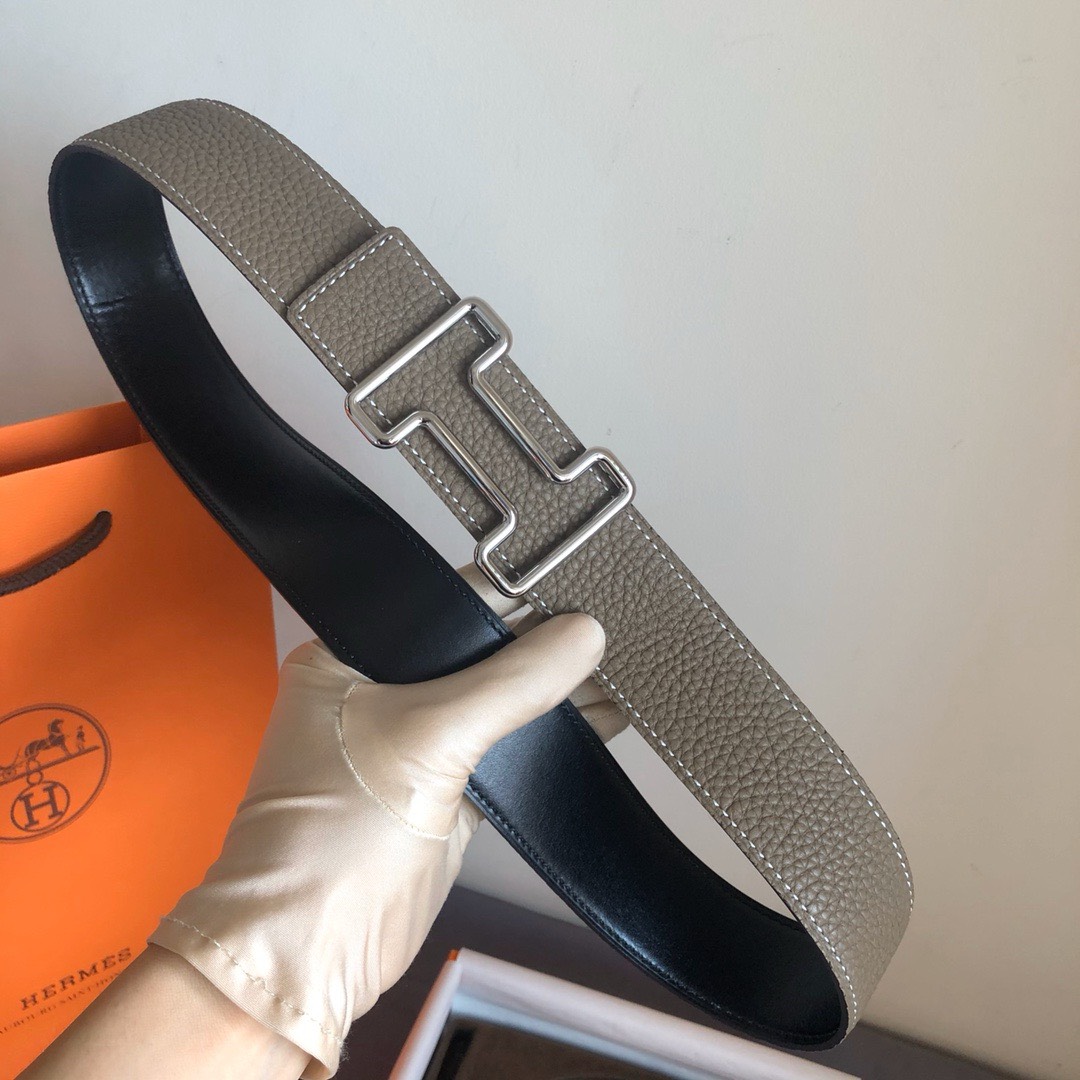 Bagsaaa H**me5 Grey Belt 38mm