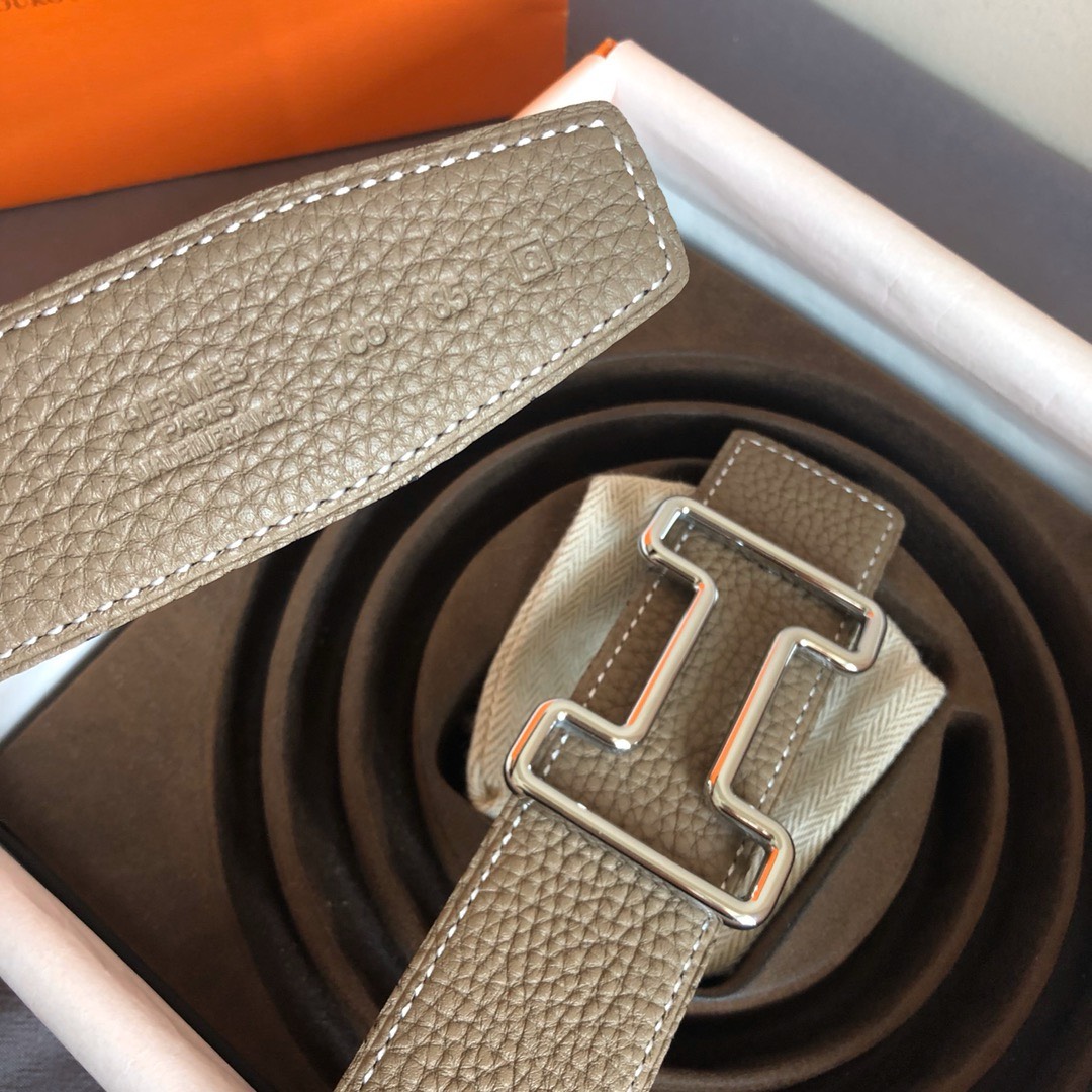 Bagsaaa H**me5 Grey Belt 38mm