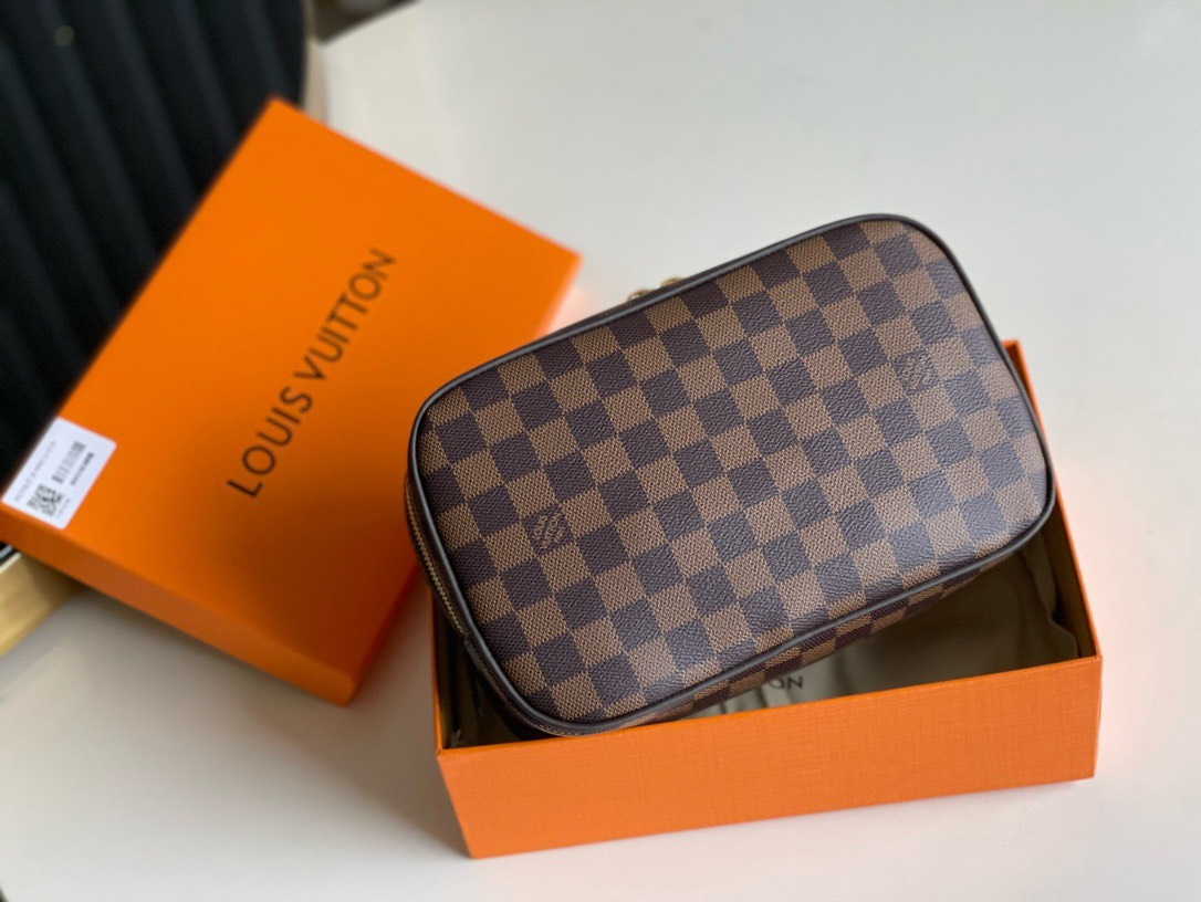 Bagsaaa L0vis Vvtt0n Nice Mini Damier Ebene Canvas
