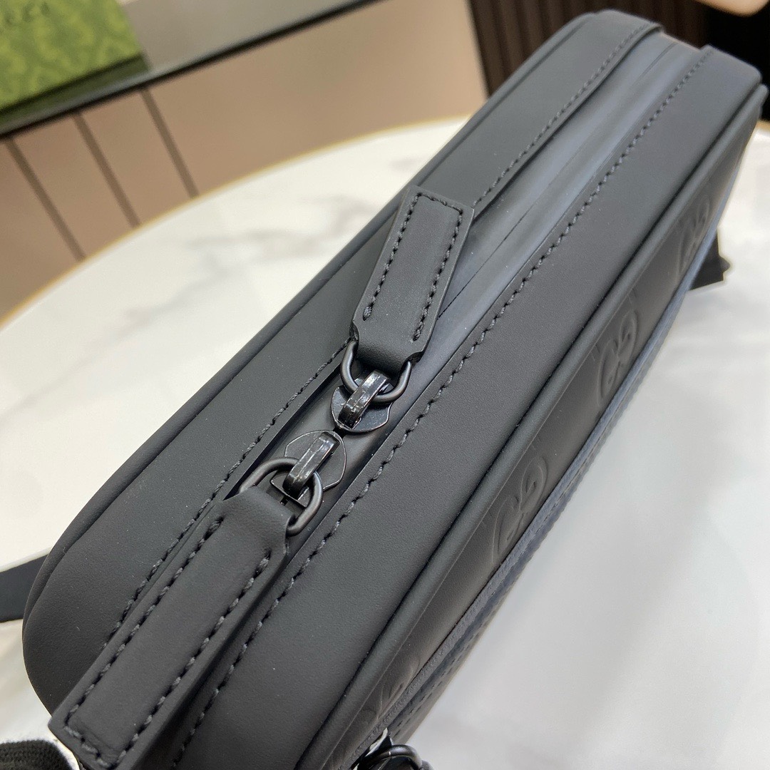 Bagsaaa Gvc*1 Crossbody Black Jumbo GG Ebony Bag