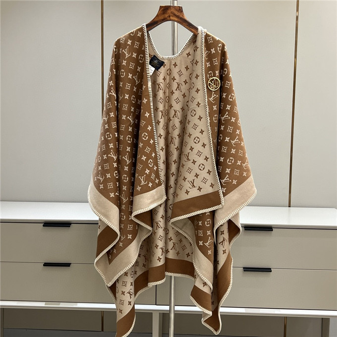 Bagsaaa L0vis Vvtt0n Ponchos Brown137cm x 152cm