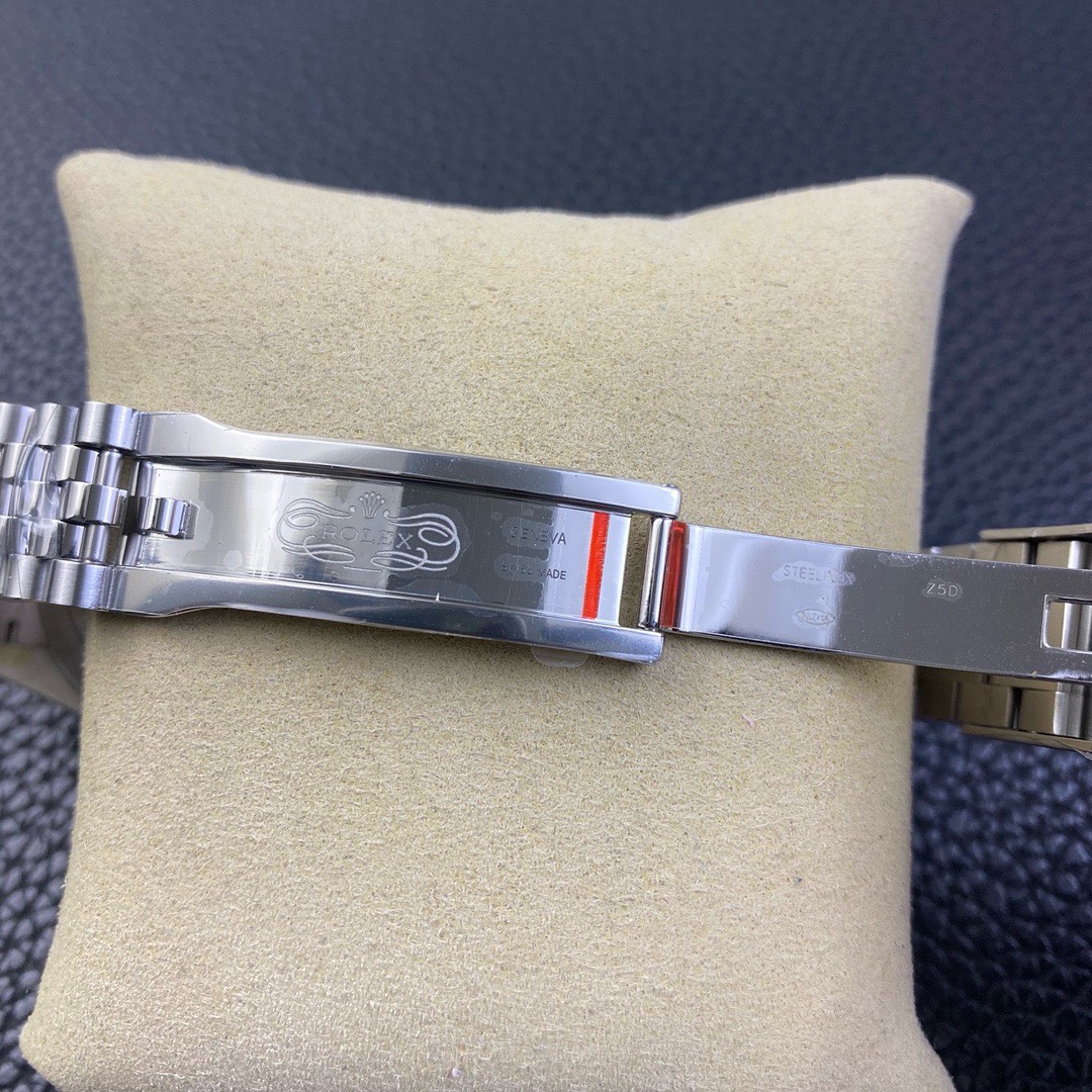 Bagsaaa R01ex Date Just 41mm Fluted Rhodium Index Dial