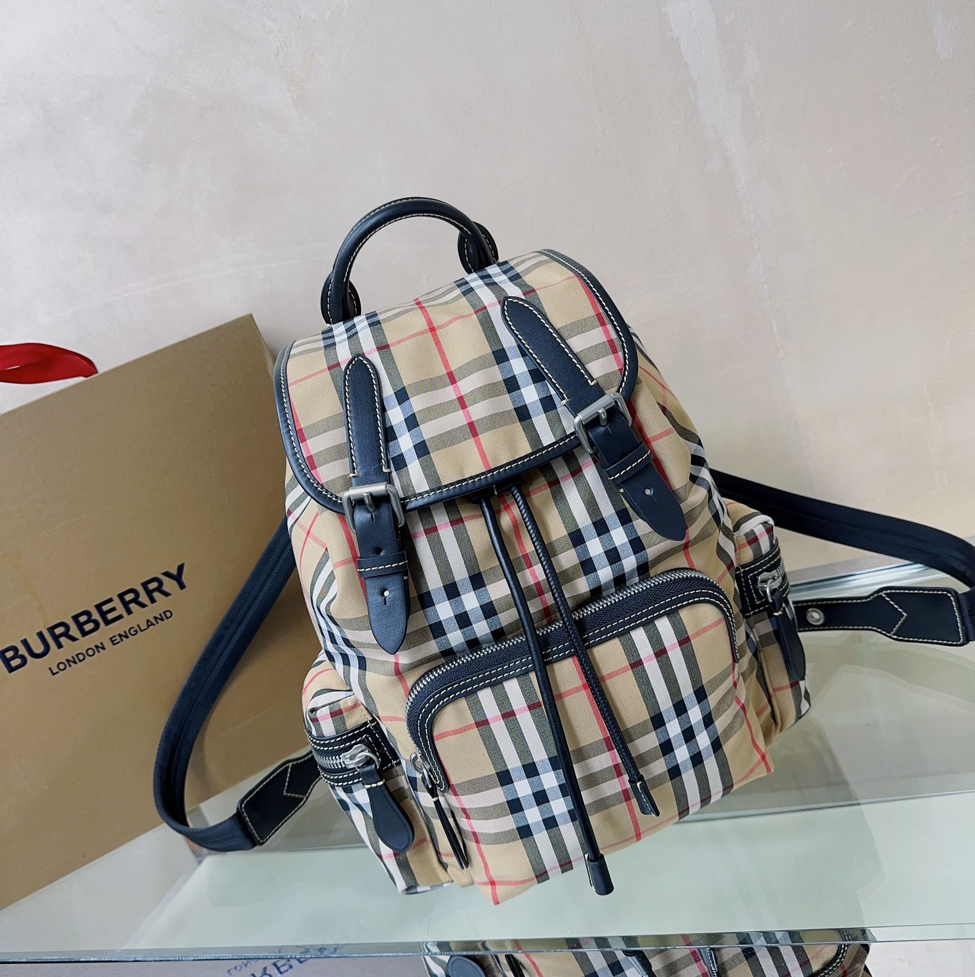 Bagsaaa Bv*b*rry Bintage Light Brown Backpack 