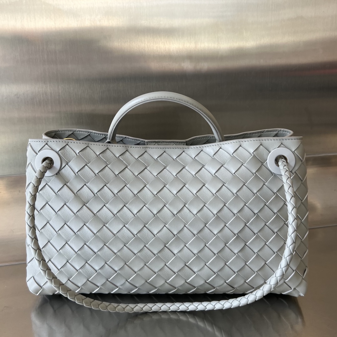 Bagsaaa B0tt*ga Ven*ta Andiamo Grey - 29x18x10cm