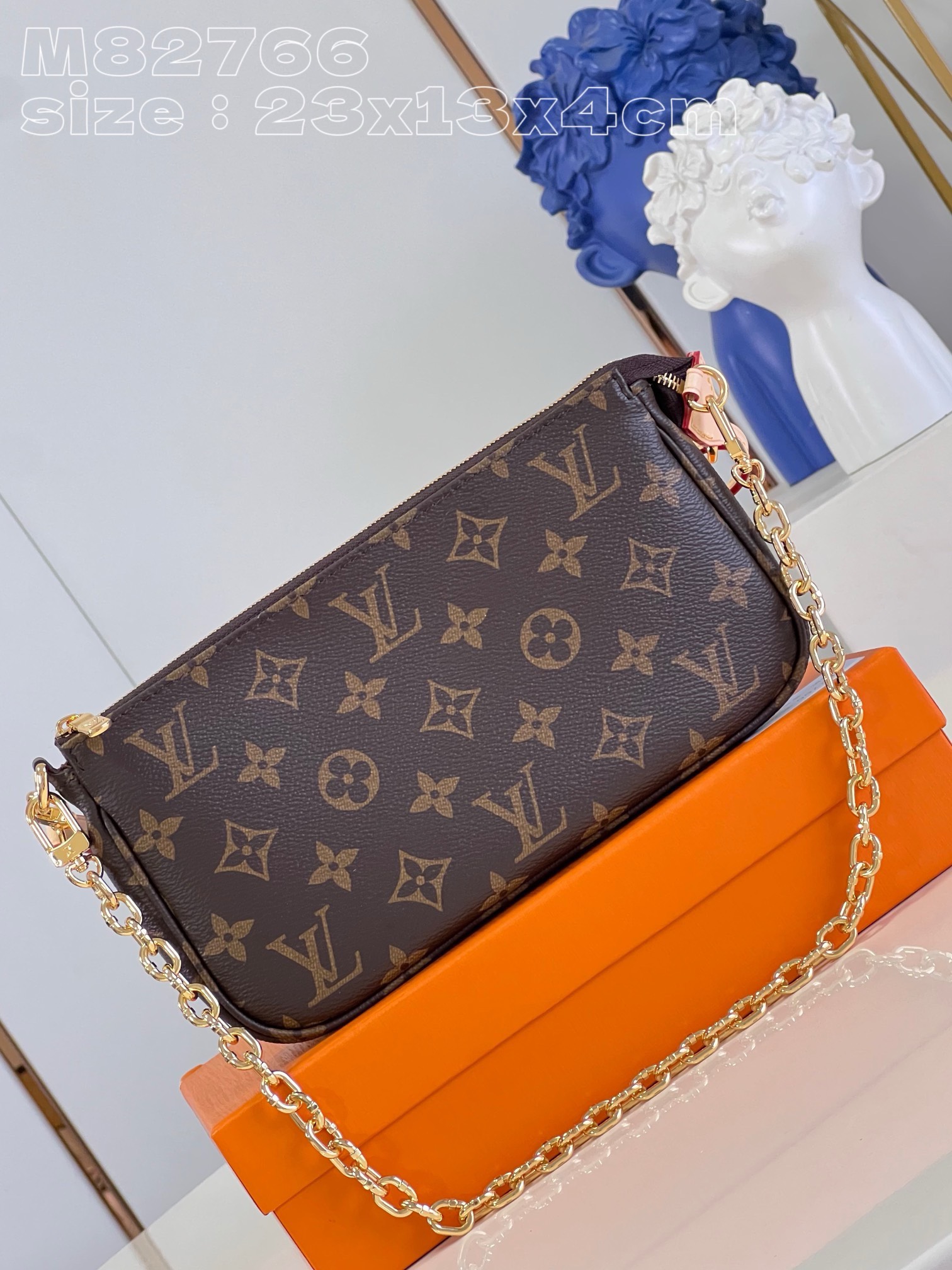 Bagsaaa L0vis Vvtt0n Pochette Accessoires Bag - M82766 - 23.5 x 13.5 x 4 cm