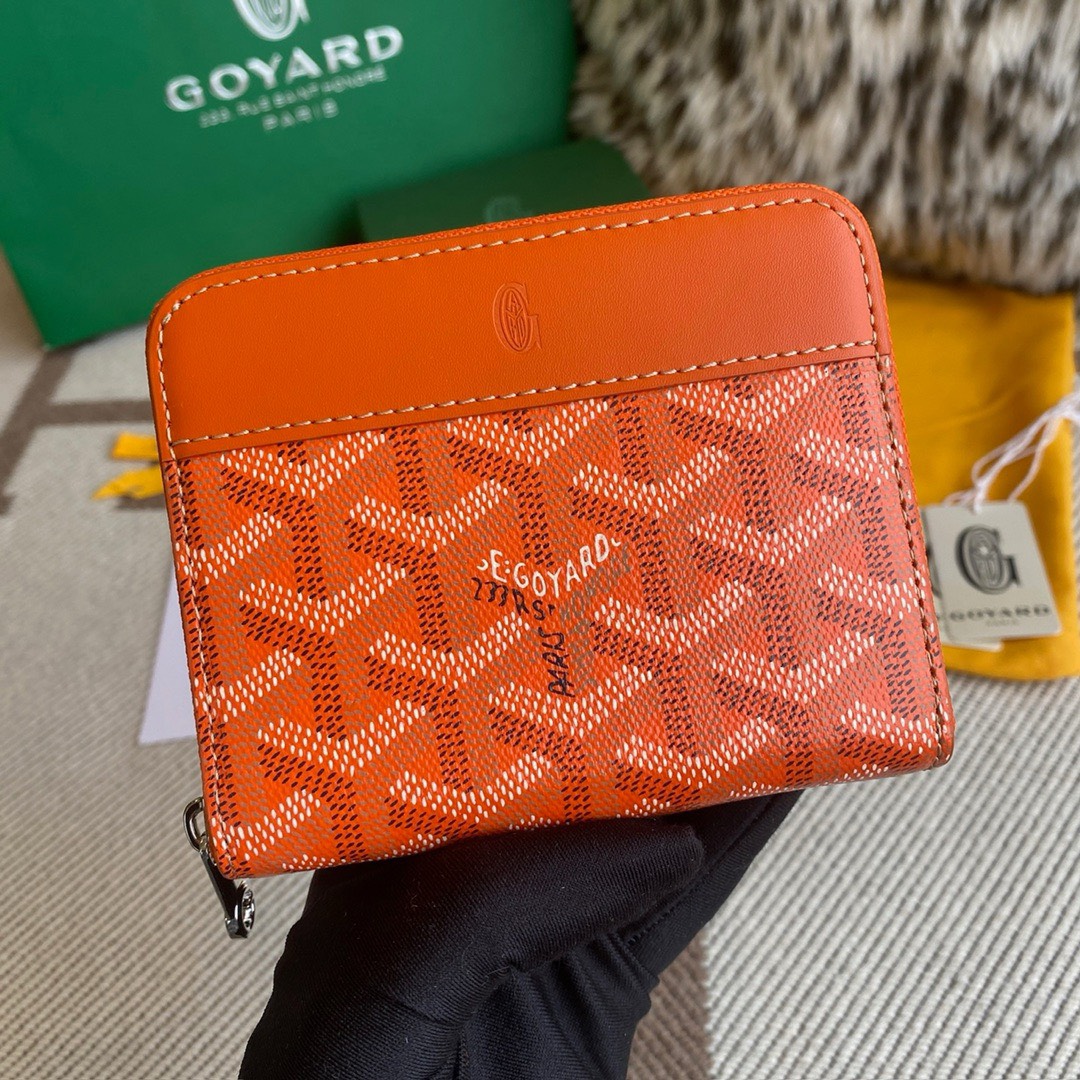 Bagsaaa G09ard Matignon Orange Wallet 
