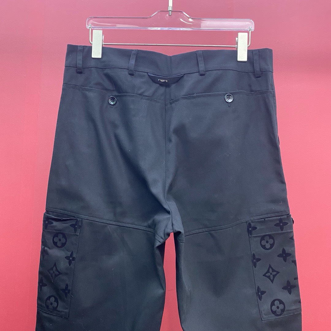 Bagsaaa L0vis Vvtt0n Cotton Workwear Pants