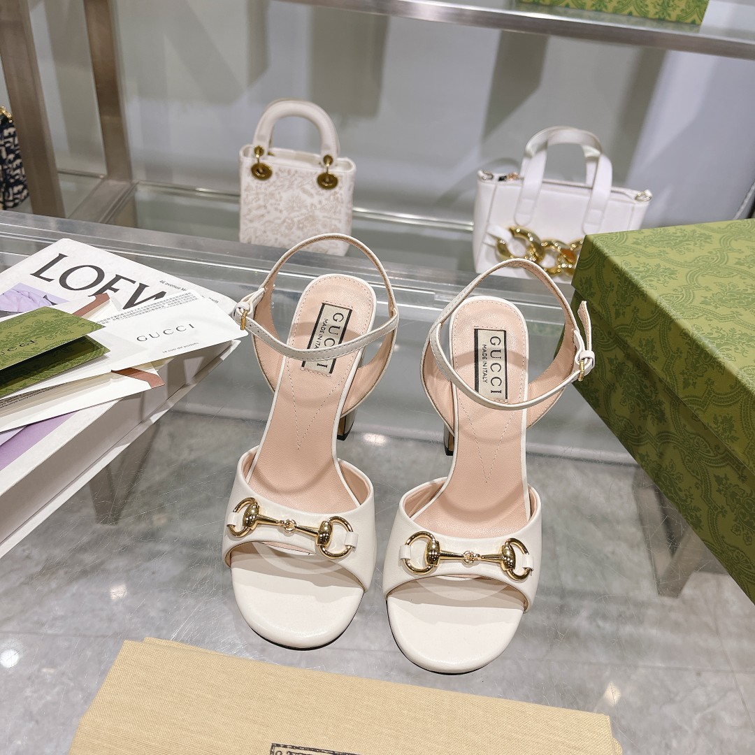Bagsaaa Gvc*1Horsebit Mid Heel Sandals