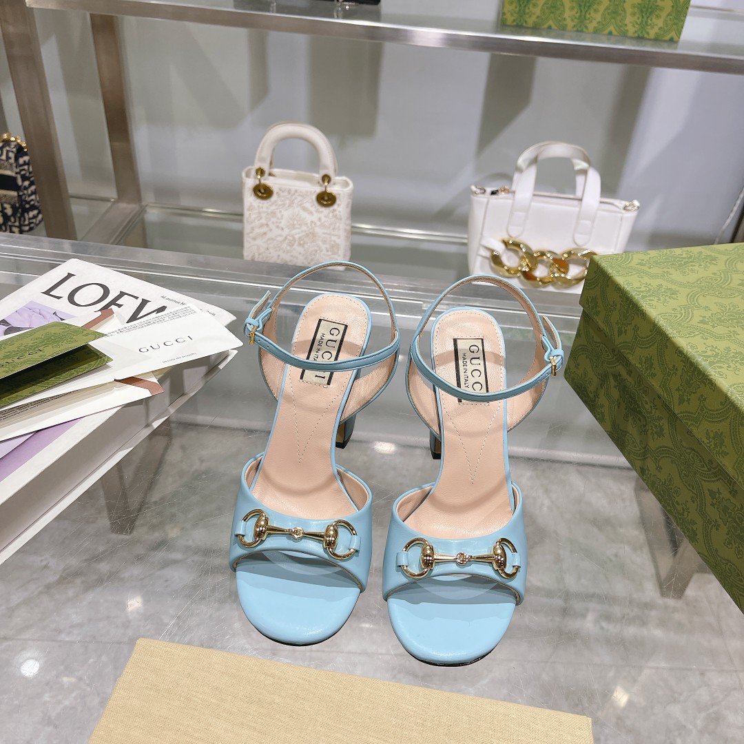 Bagsaaa Gvc*1Horsebit Mid Heel Sandals