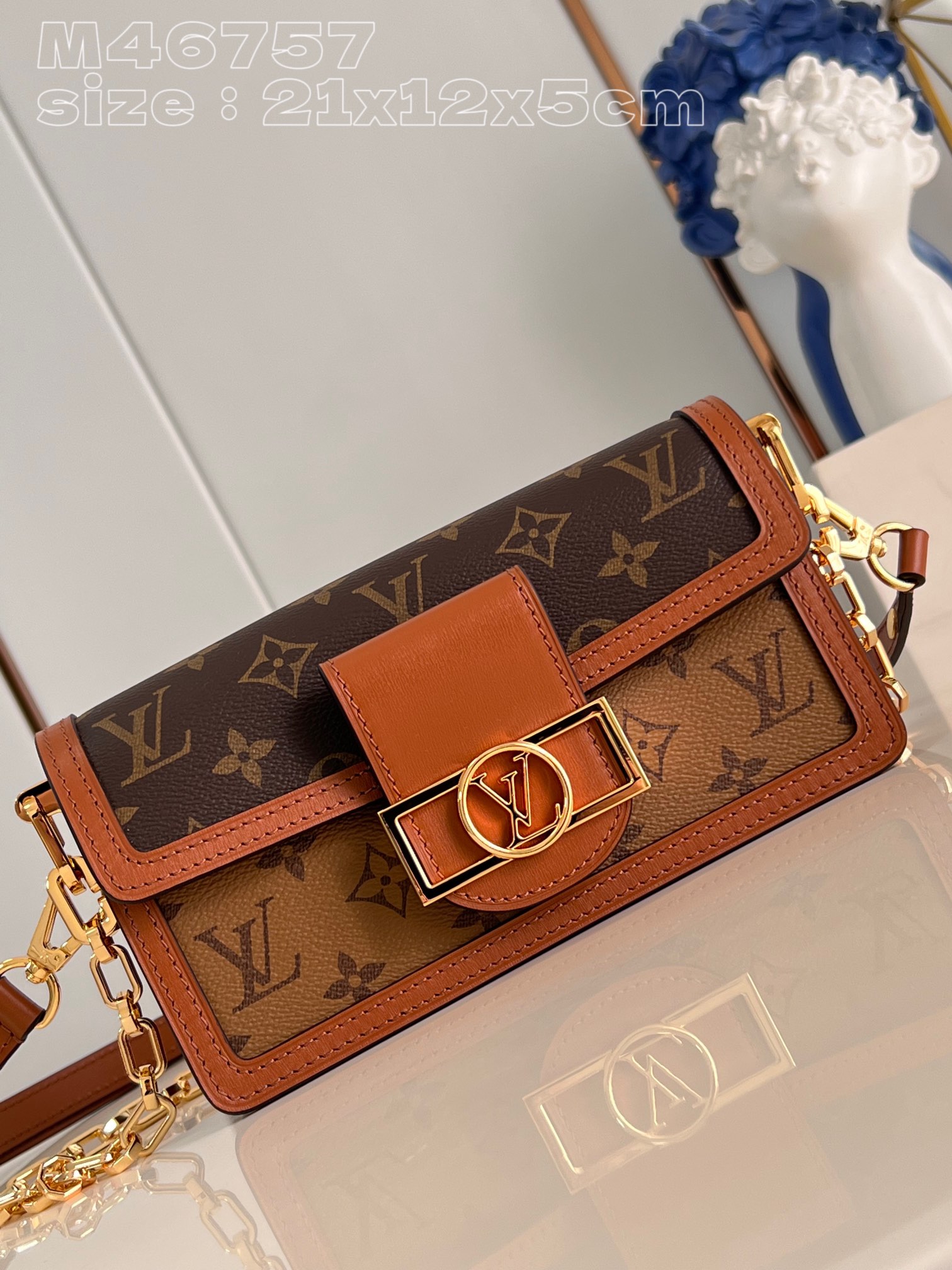 Bagsaaa L0vis Vvtt0n Dauphine East West - 21x12x5cm
