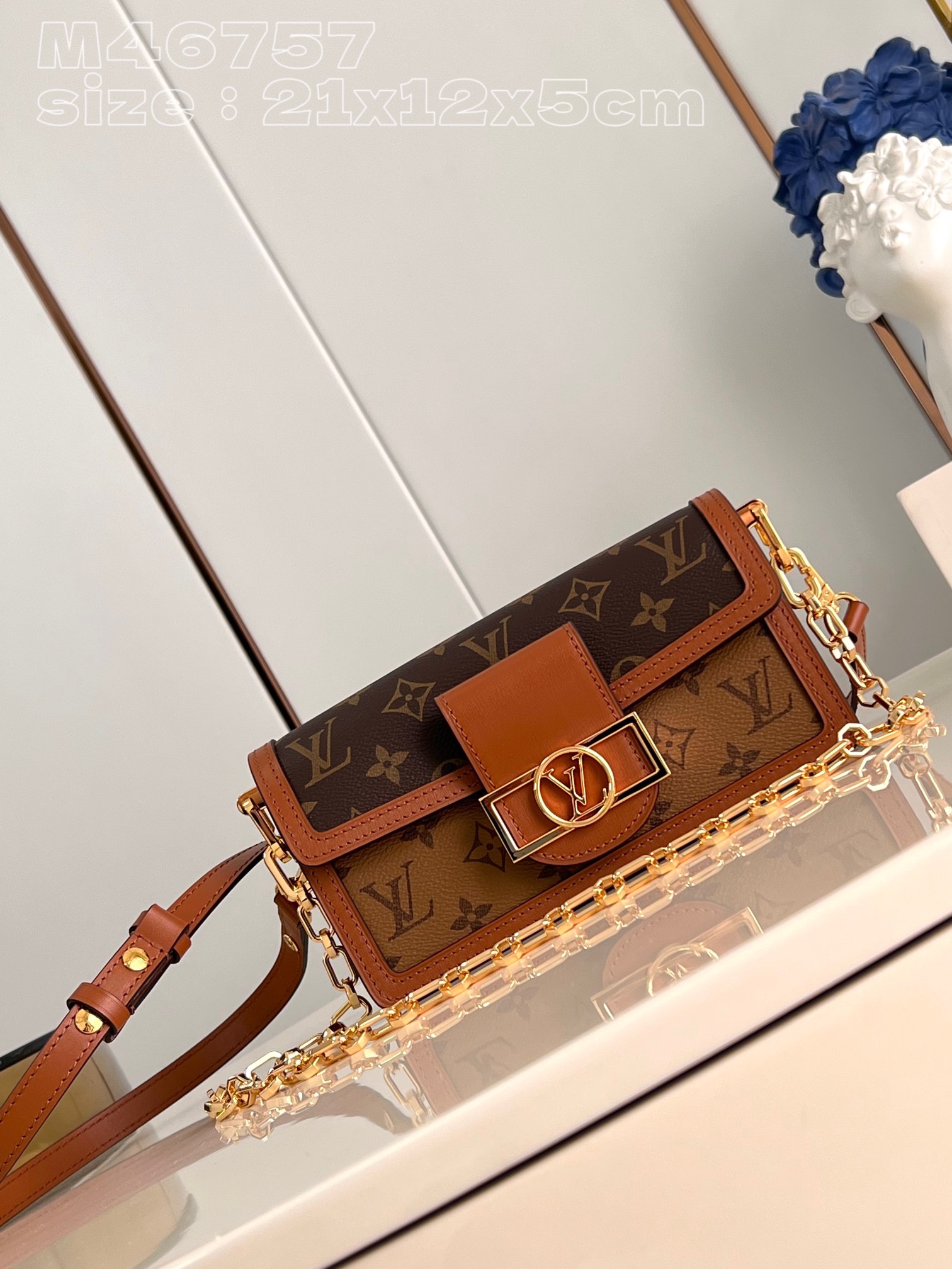 Bagsaaa L0vis Vvtt0n Dauphine East West - 21x12x5cm