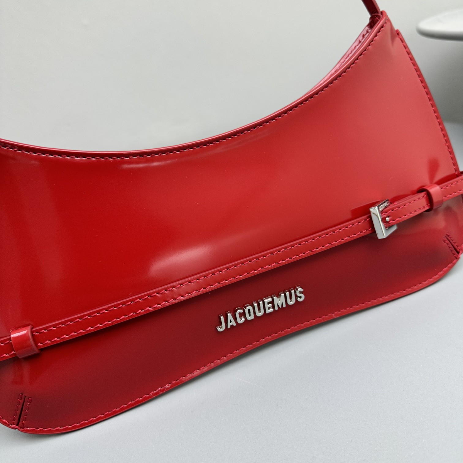 Bagsaaa Jacquemus Le Bisou Ceinture Red Bag - 27*11*3cm
