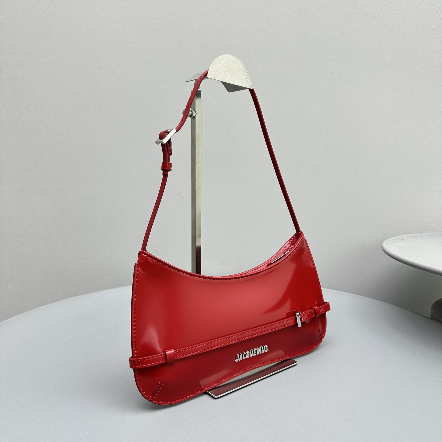 Bagsaaa Jacquemus Le Bisou Ceinture Red Bag - 27*11*3cm