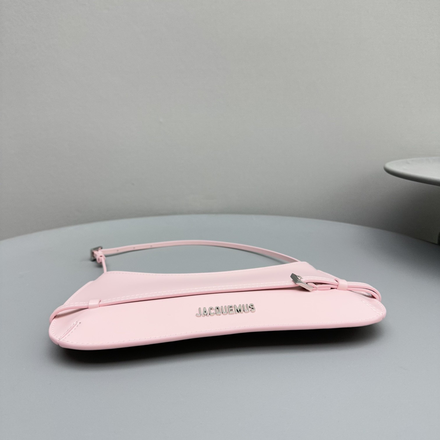 Bagsaaa Jacquemus Le Bisou Ceinture Pink Bag - 27*11*3cm