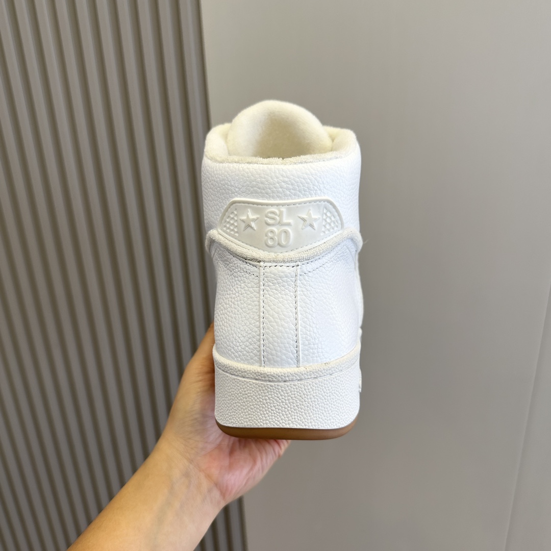 Bagsaaa Y51 High Top White Sneakers