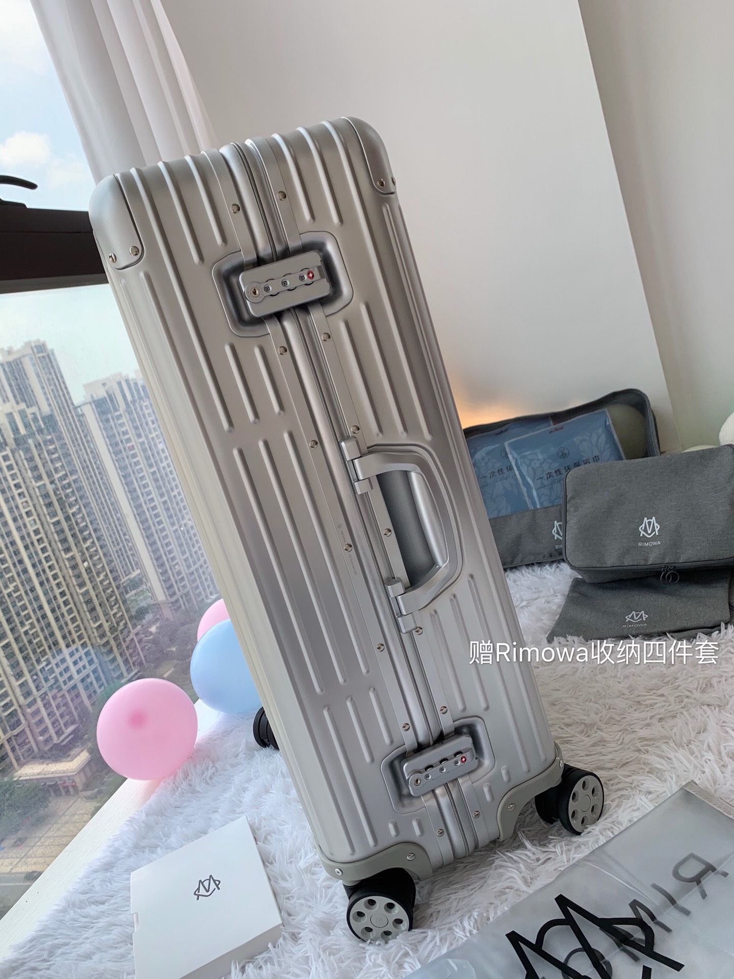 Bagsaaa R1m0wa Original aluminum Luggage Check-In L