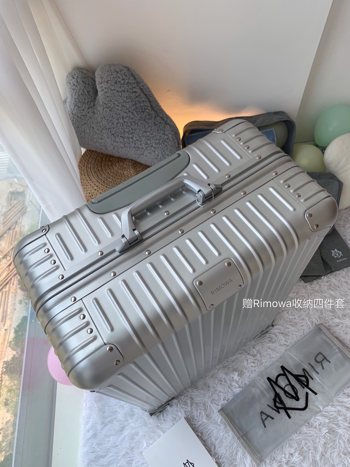 Bagsaaa R1m0wa Original aluminum Luggage Check-In L
