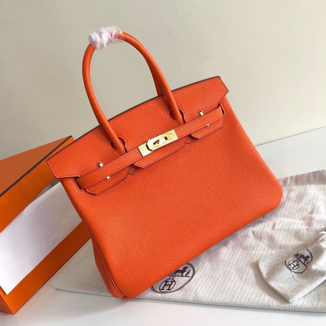 Bagsaaa H**me5 birkin 25cm togo leather gold hardware