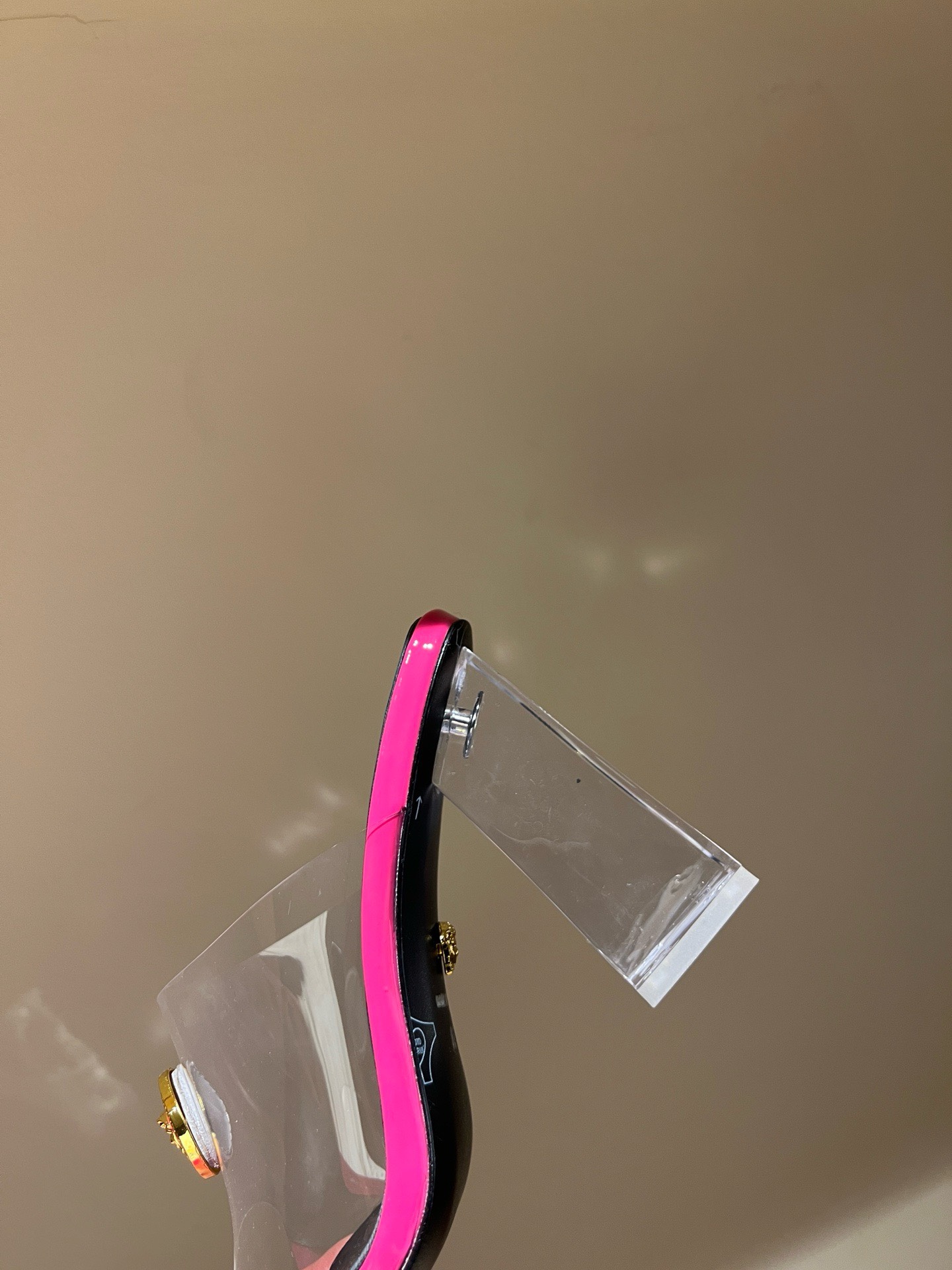 Bagsaaa Versace Sandals In Hot Pink