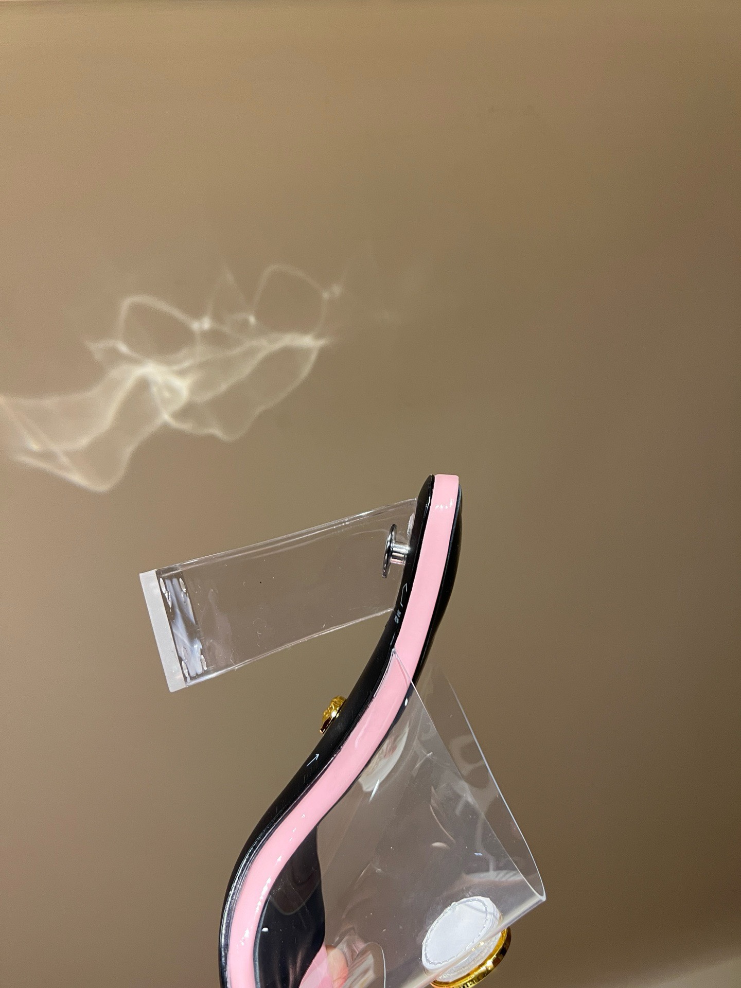 Bagsaaa Versace Sandals In Light Pink