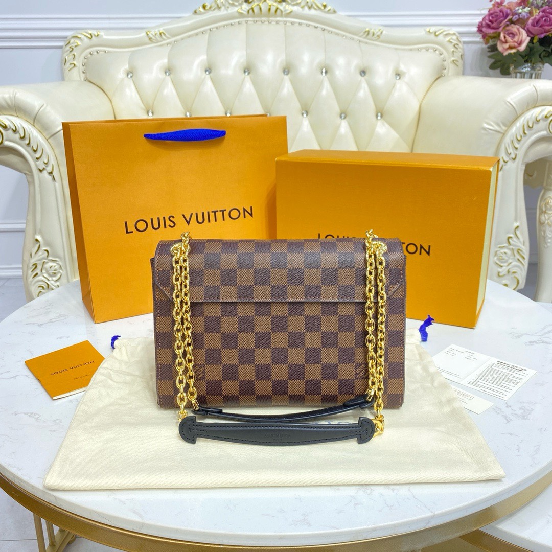 Bagsaaa L0vis Vvtt0n Vavin bag PM Damier Ebene White - 25 x 17 x 9.5 cm