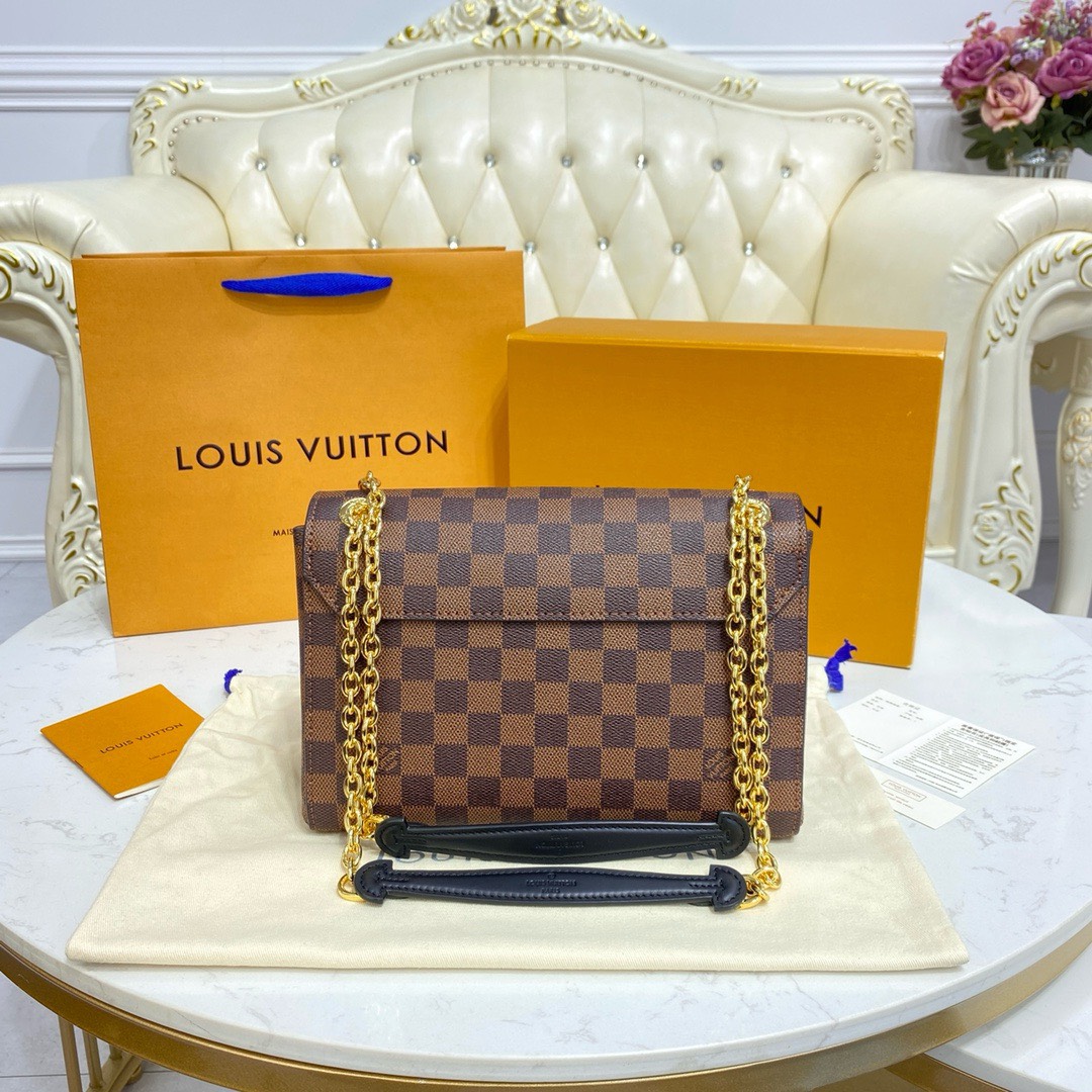 Bagsaaa L0vis Vvtt0n Vavin bag PM Damier Ebene Orange - 25 x 17 x 9.5 cm