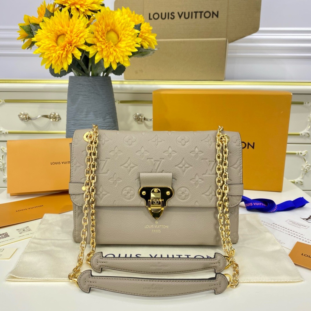 Bagsaaa L0vis Vvtt0n Vavin bag PM Monogram Empreinte Taupe - 25 x 17 x 9.5 cm