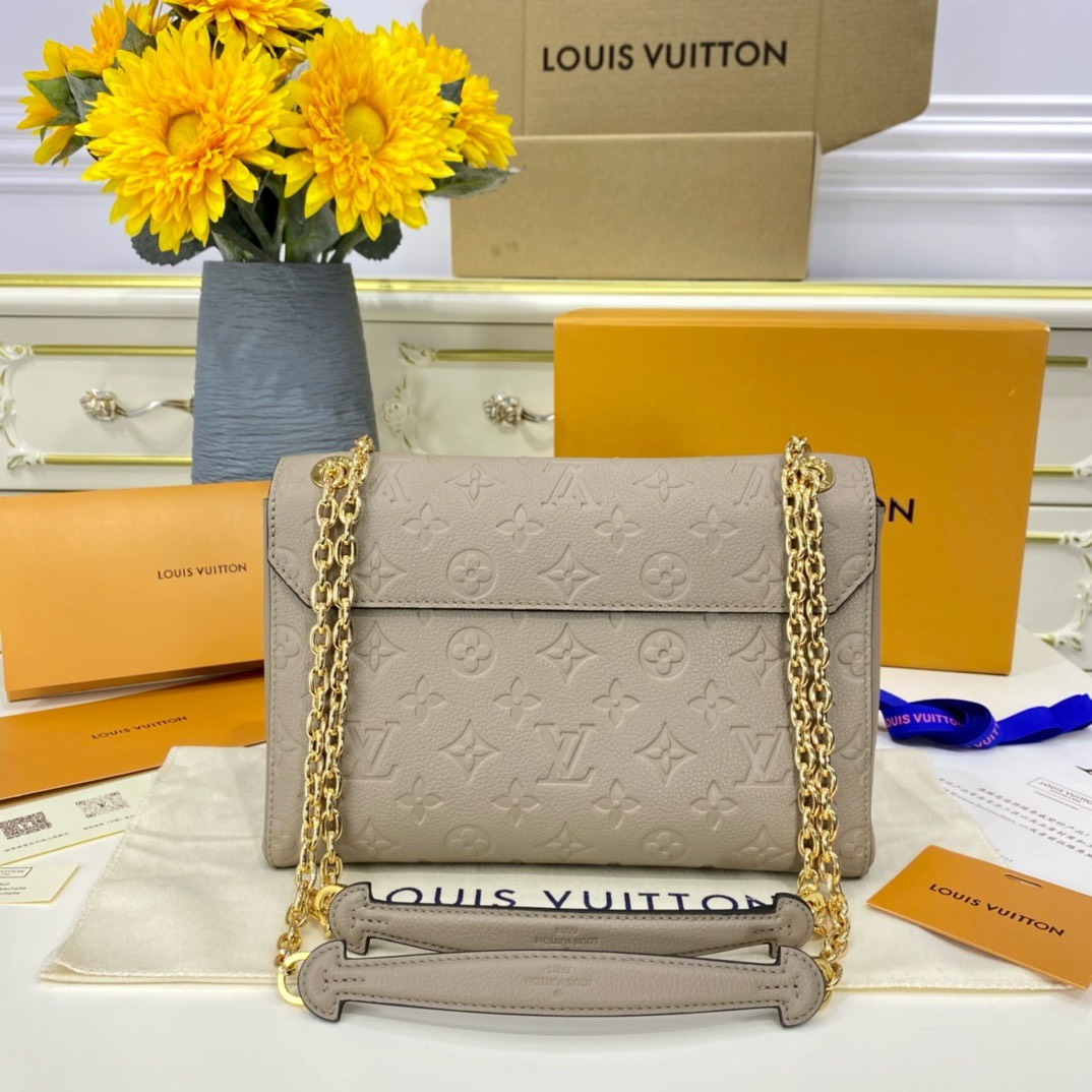 Bagsaaa L0vis Vvtt0n Vavin bag PM Monogram Empreinte Taupe - 25 x 17 x 9.5 cm
