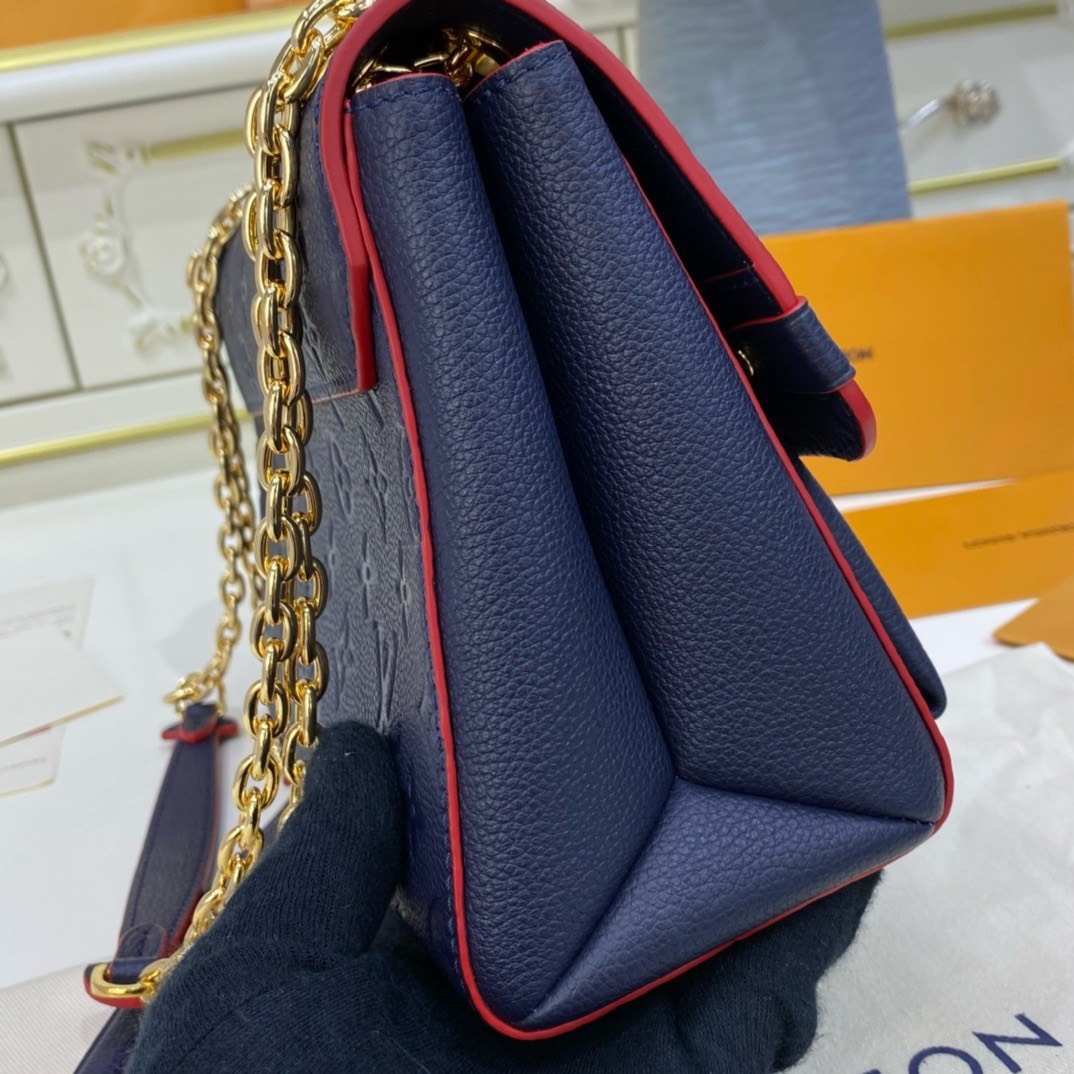 Bagsaaa L0vis Vvtt0n Vavin bag PM Monogram Empreinte Dark Blue - 25 x 17 x 9.5 cm