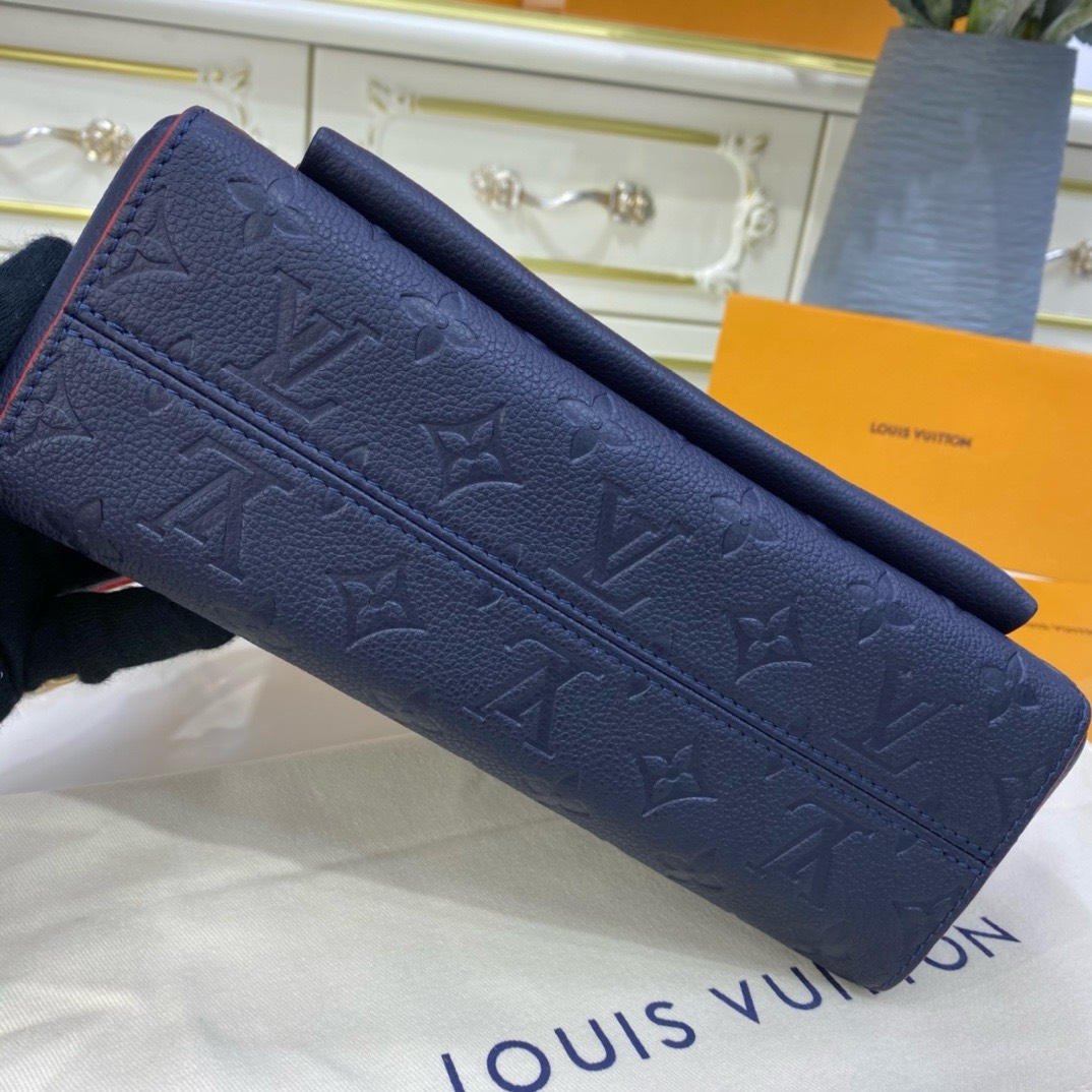 Bagsaaa L0vis Vvtt0n Vavin bag PM Monogram Empreinte Dark Blue - 25 x 17 x 9.5 cm