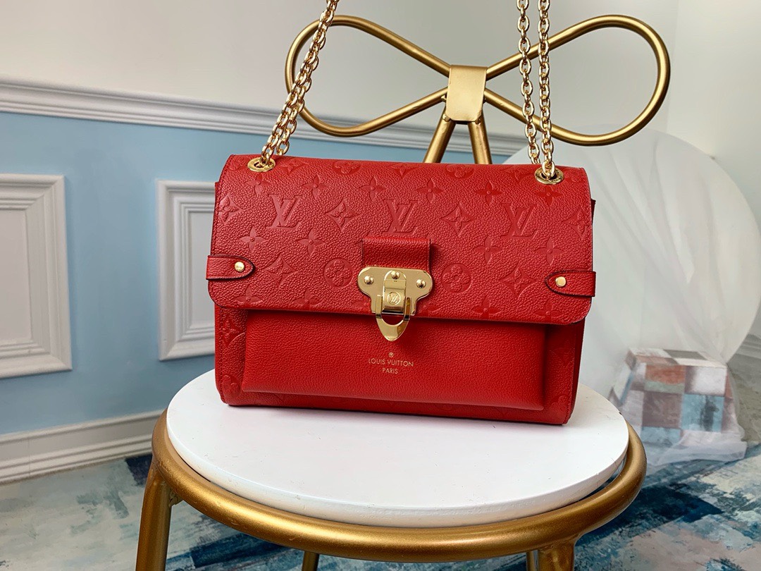 Bagsaaa L0vis Vvtt0n Vavin bag PM Monogram Empreinte Red - 25 x 17 x 9.5 cm