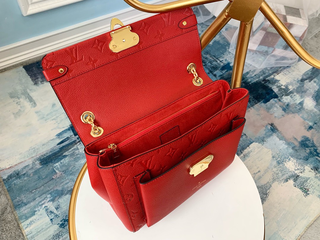 Bagsaaa L0vis Vvtt0n Vavin bag PM Monogram Empreinte Red - 25 x 17 x 9.5 cm