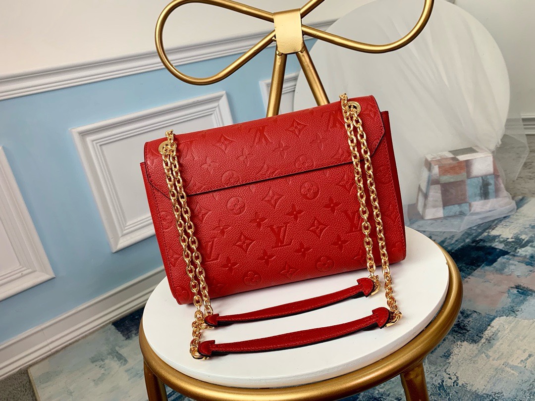 Bagsaaa L0vis Vvtt0n Vavin bag PM Monogram Empreinte Red - 25 x 17 x 9.5 cm
