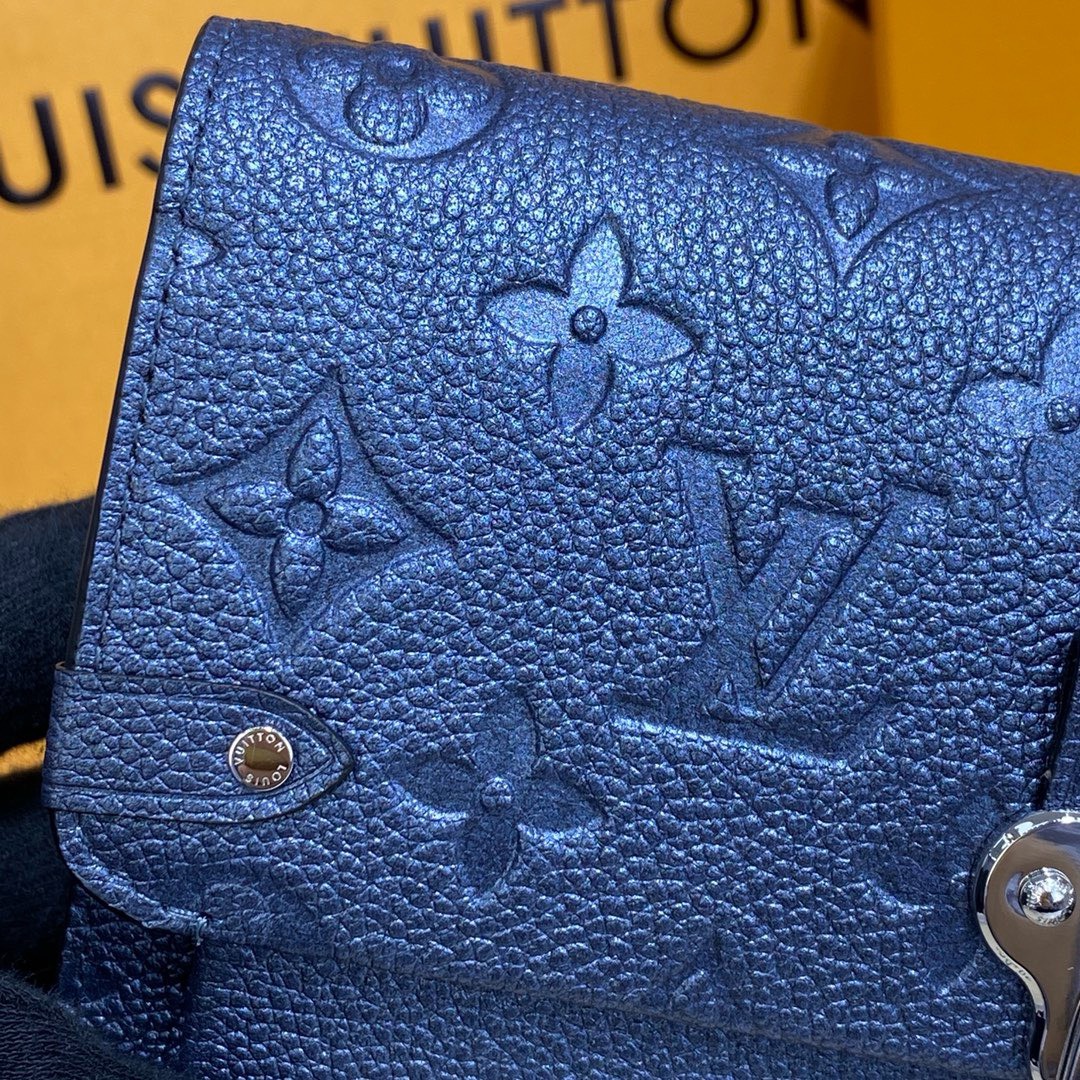 Bagsaaa L0vis Vvtt0n Vavin WOC Bag Monogram Empreinte Blue 21cm
