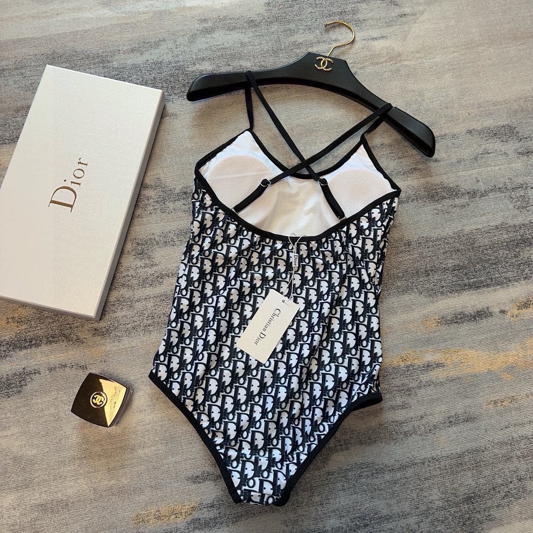 Bagsaaa D10r Swimsuit One Piece Obique Blue 02