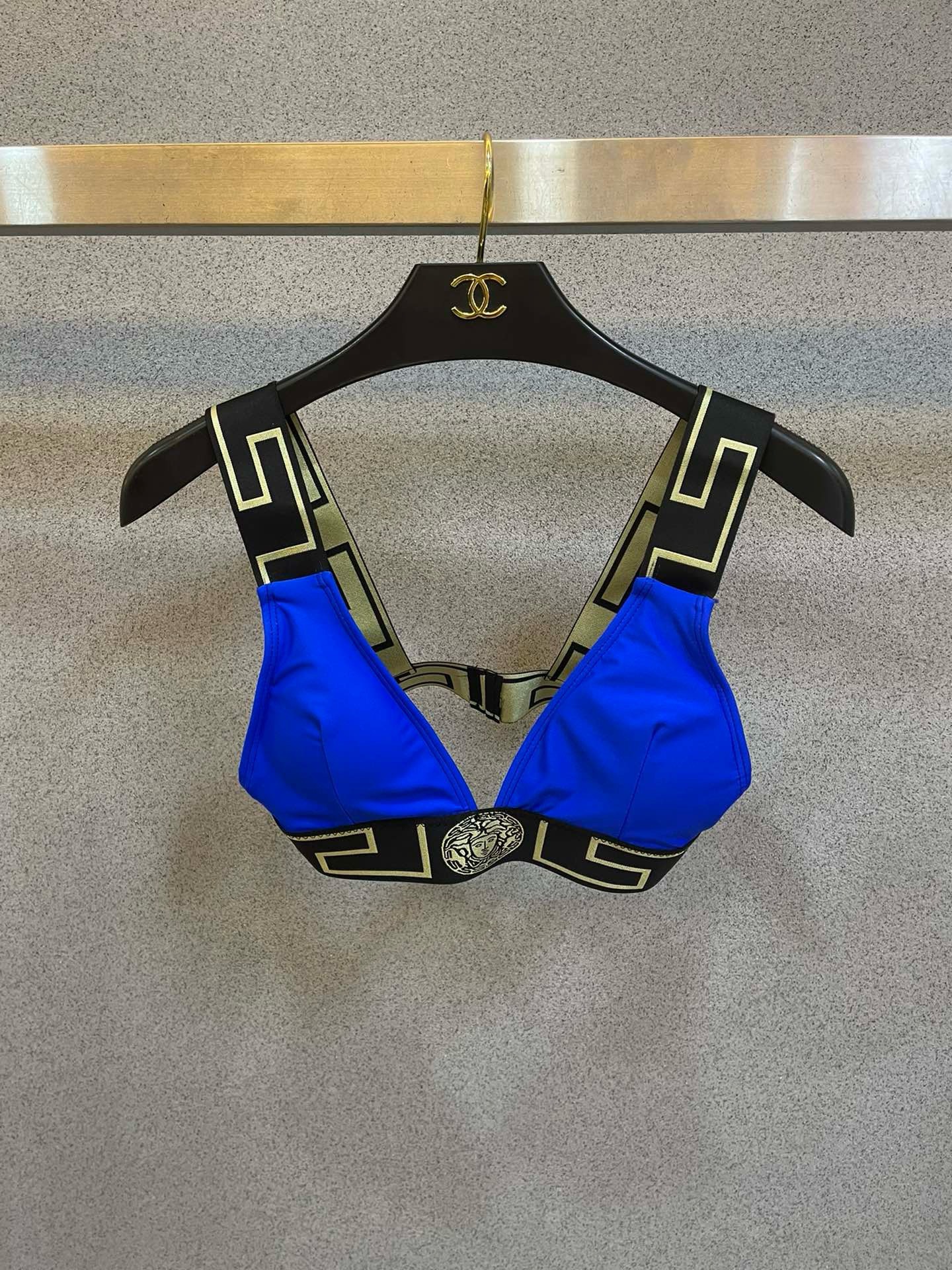 Bagsaaa Versace Blue Bikini