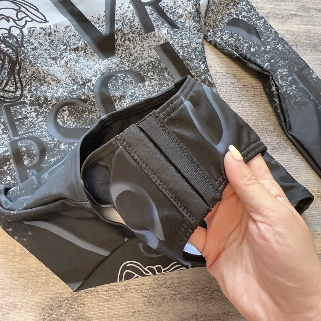 Bagsaaa L0vis Vvtt0n Swimsuit One Piece Ombre Black