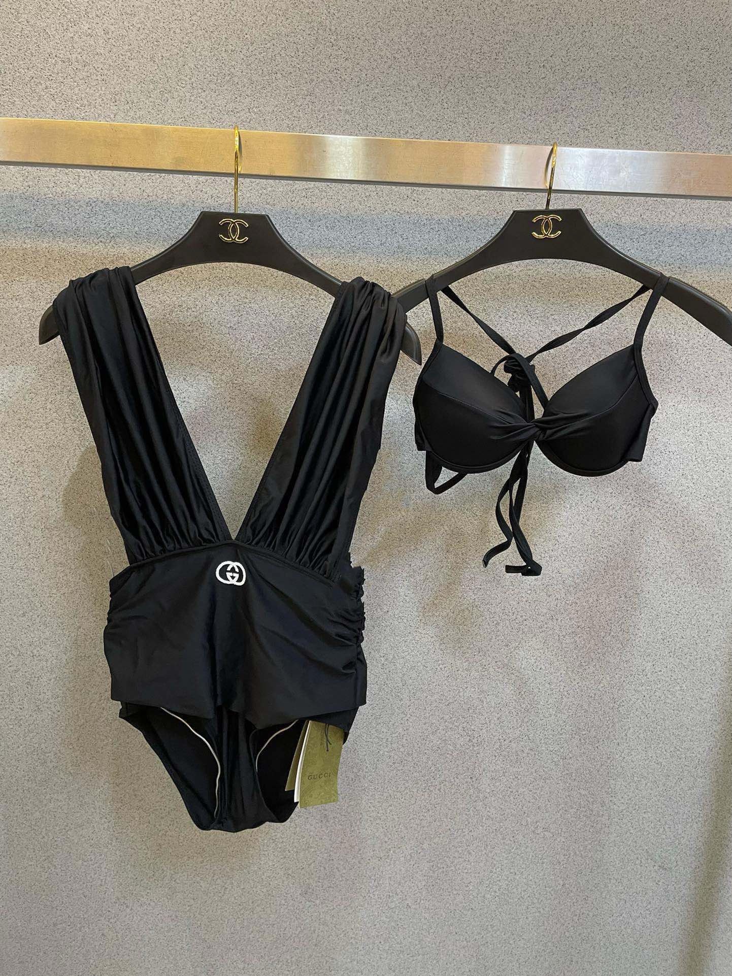 Bagsaaa Gvc*1 Black One Piece