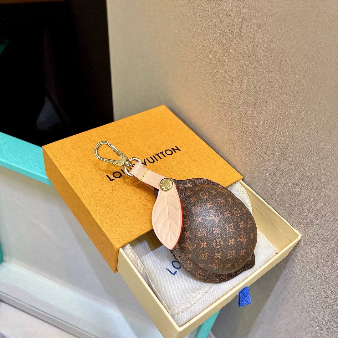 Bagsaaa L0vis Vvtt0n Lemon Key Holder