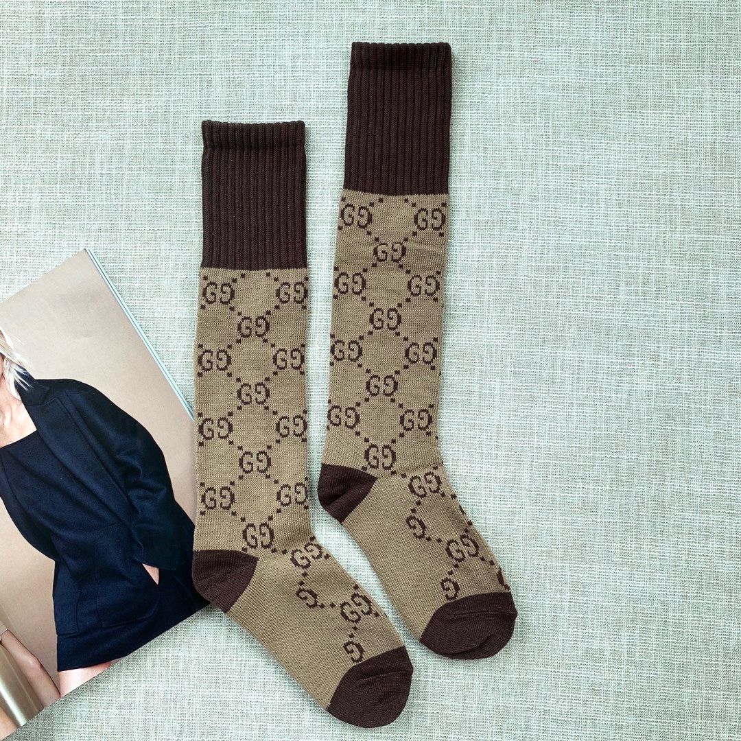 Bagsaaa Gvc*1 Brown Socks Set 3
