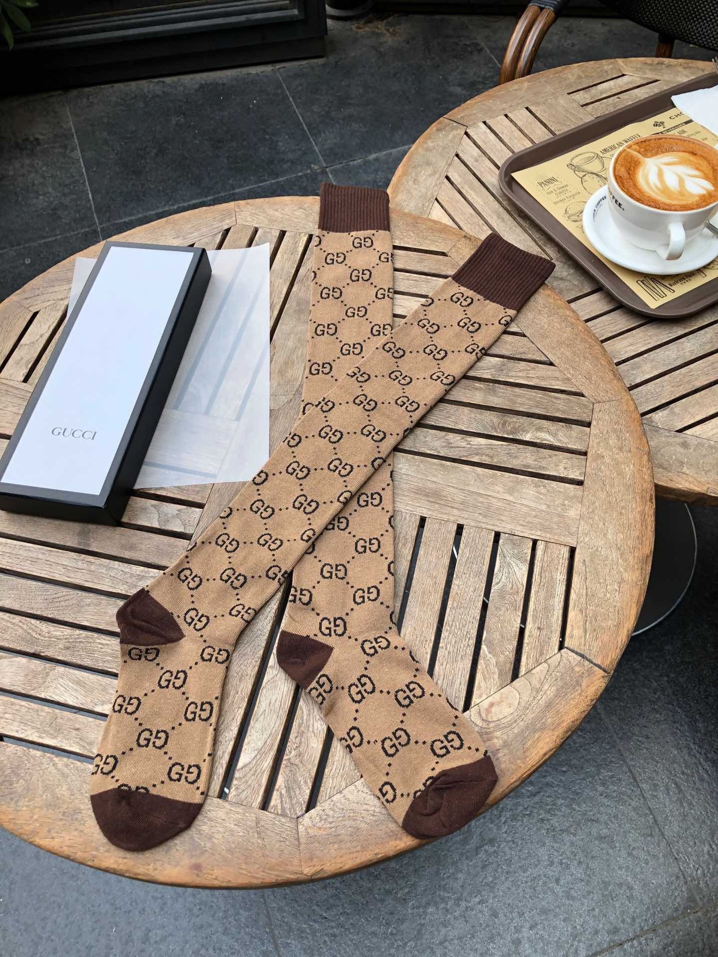 Bagsaaa Gvc*1 GG Ebony Long Socks