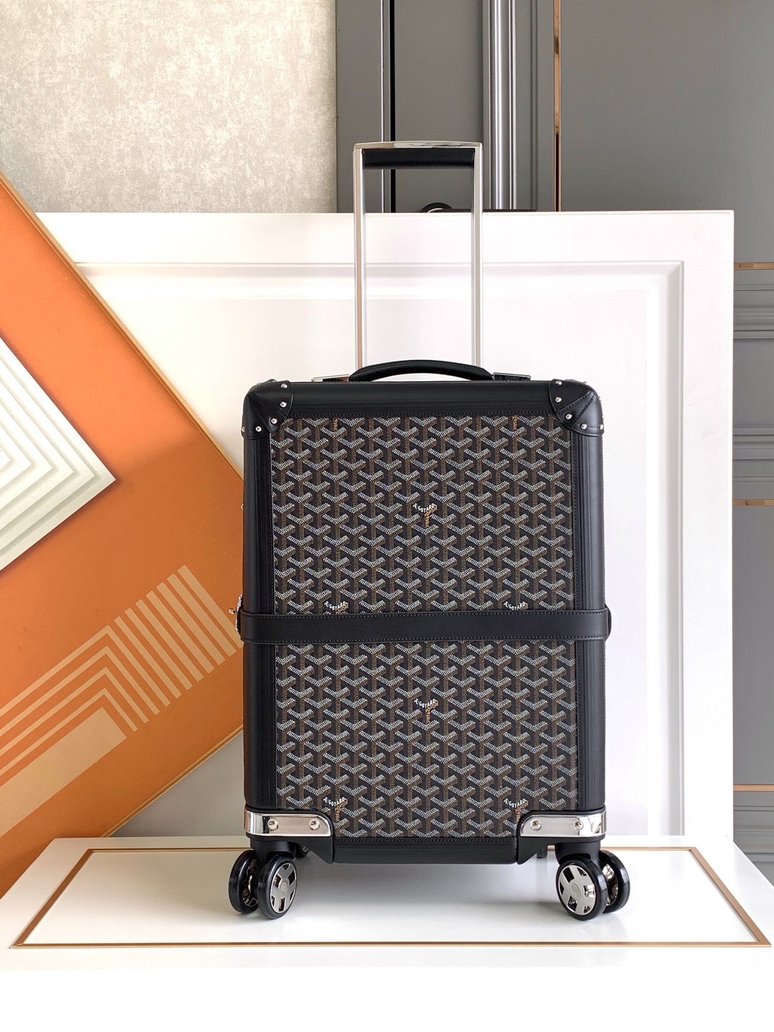 BAGSAAA G09ard ABA BOURGET SUITCASE BLACK
