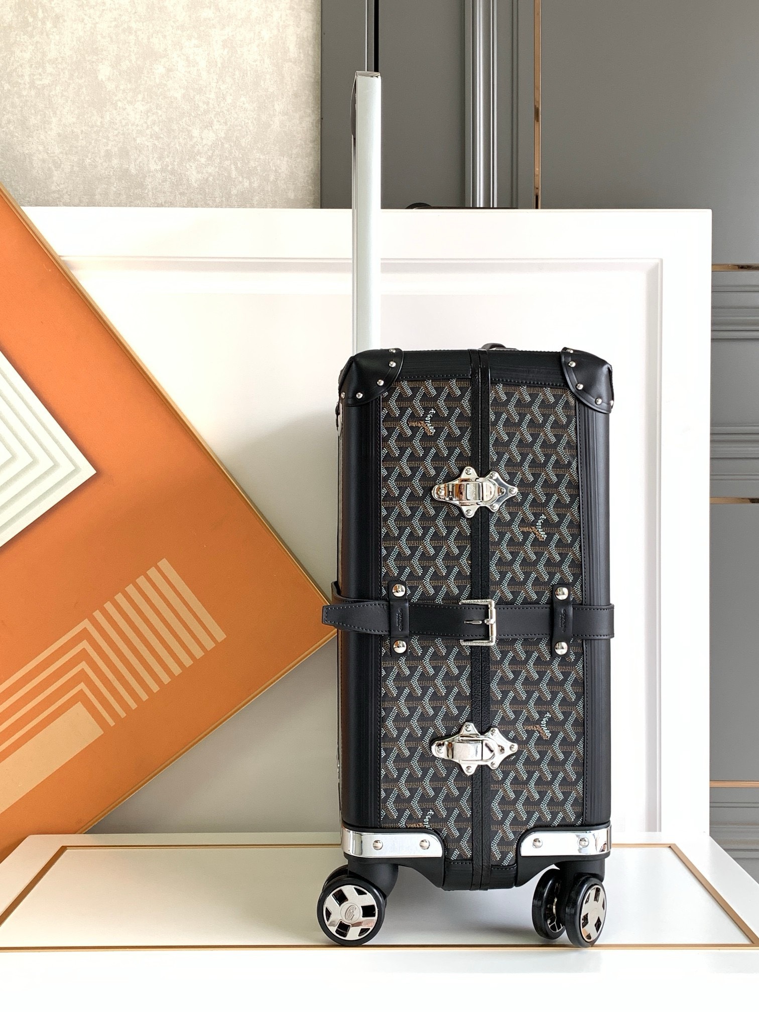 BAGSAAA G09ard ABA BOURGET SUITCASE BLACK