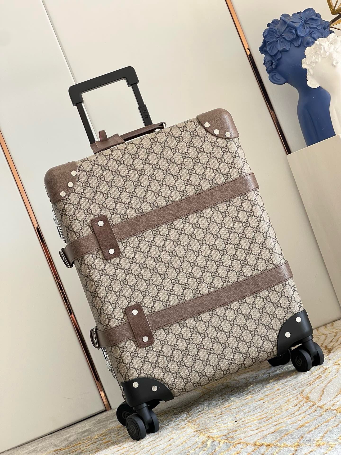 Bagsaaa Gvc*1 X Globe-Trotter GG Svp*me cabin case beieg