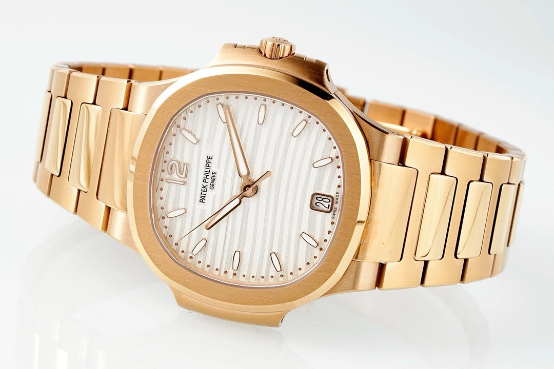 Bagsaaa Pat*k Phi1i*pe Nautilus Gold White Dial