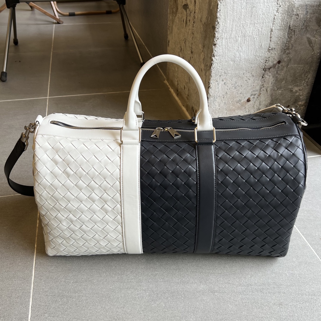 Bagsaaa B0tt*ga Ven*ta Medium Intrecciato Duffle - 50*27*24cm