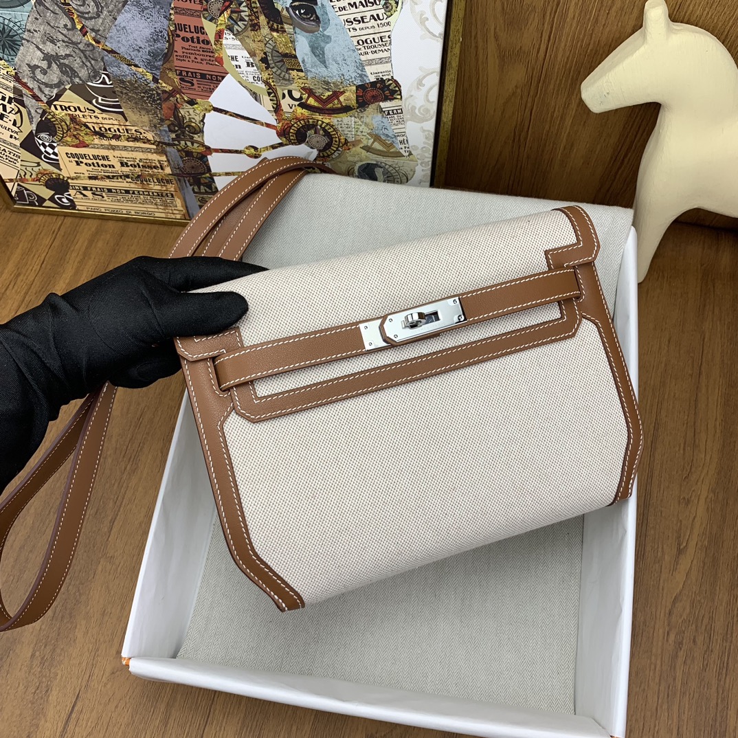 BAGSAAA H**me5 KELLY DEPECHES 25 POUCH