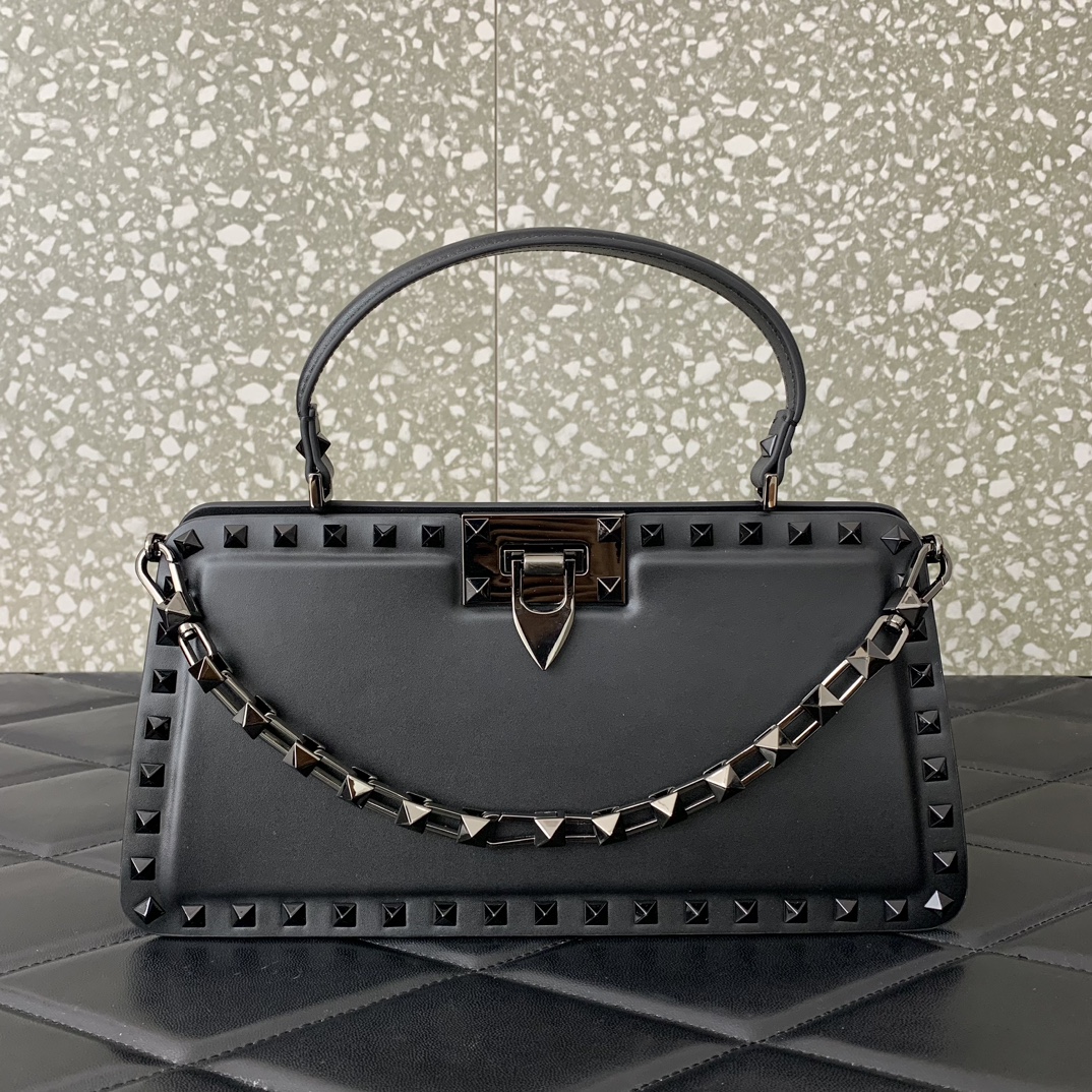 Bagsaaa Va1e*ntin0 Garavani Padded Handbag - 28*14*8cm