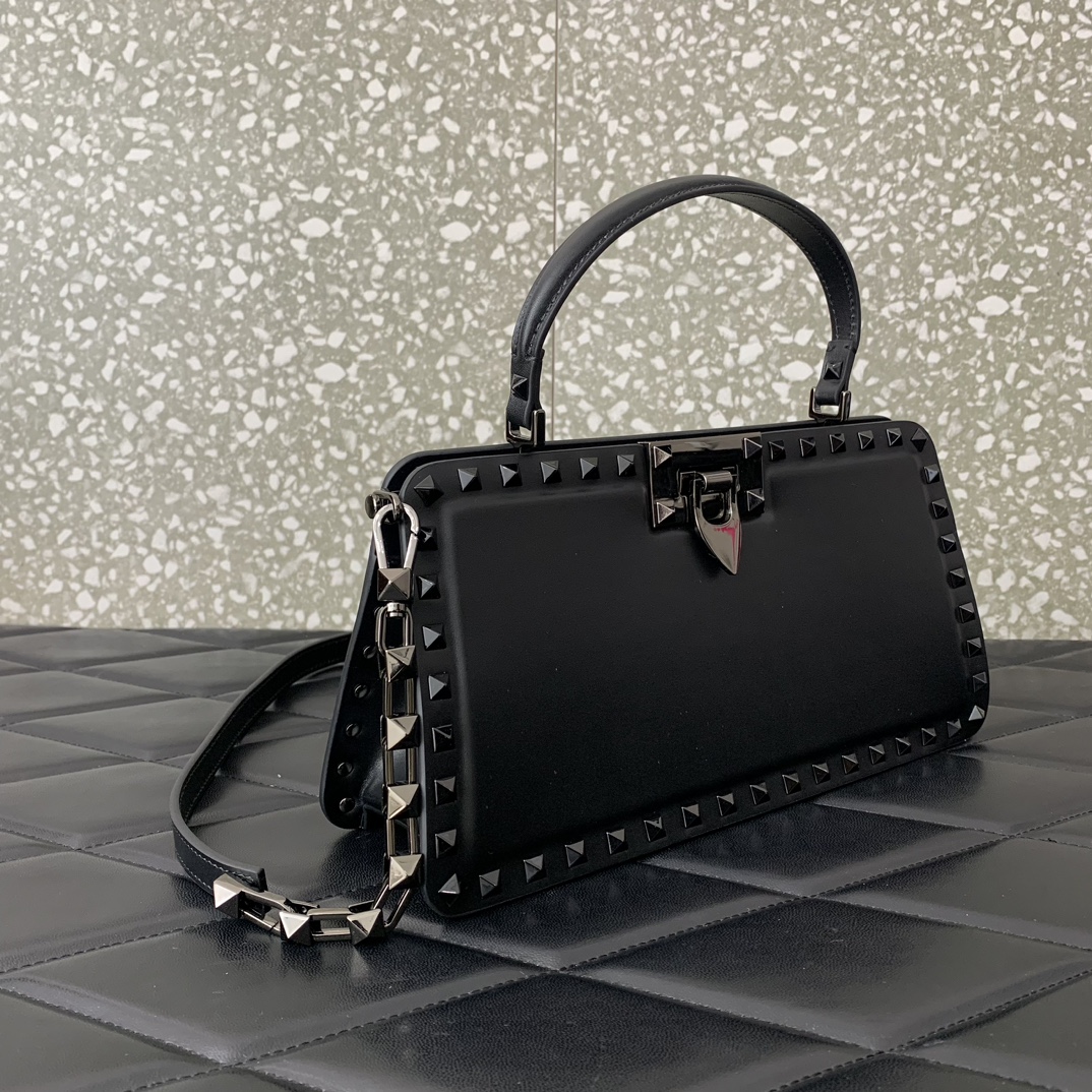 Bagsaaa Va1e*ntin0 Garavani Padded Handbag - 28*14*8cm